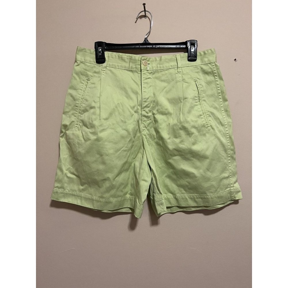 SUGAR Men's classic green shorts 100%Cotton Size 44 Made In France